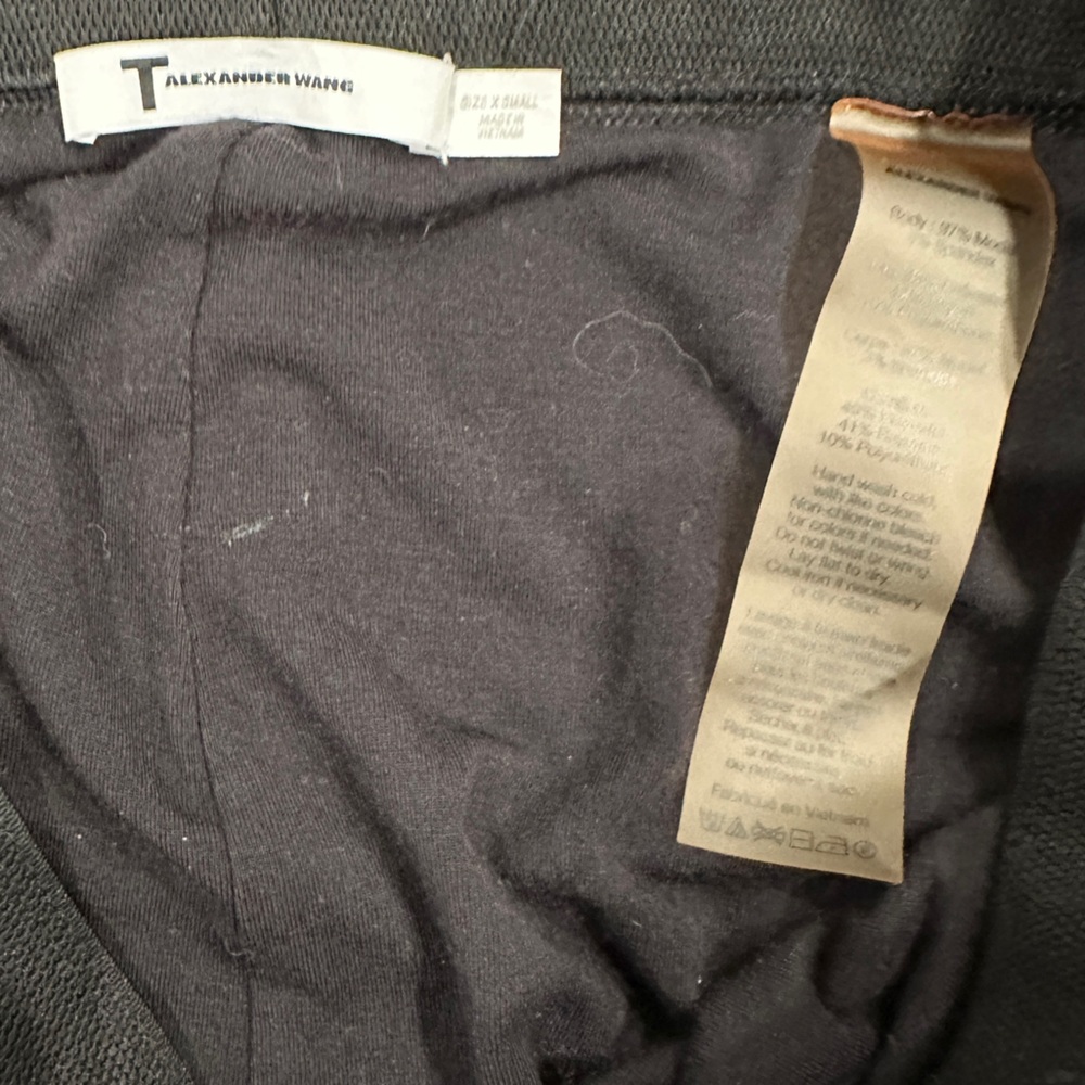 {preloved} Alexander Wang Elegant Black Tube Top - Picture 6 of 6